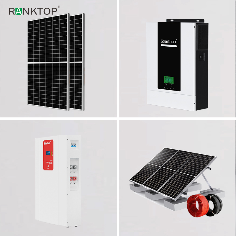 Complete solar system off grid solar inverter with battery Customized solar power systems