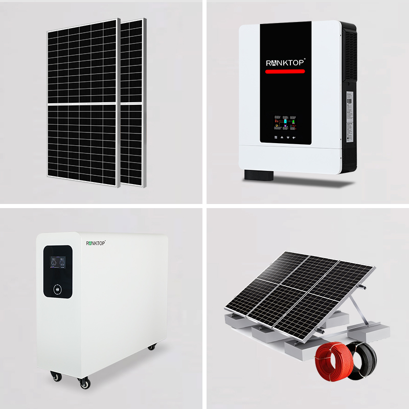 8.2KW Solar System Home Energy Storage System Solar Kit Solar Panels With Battery