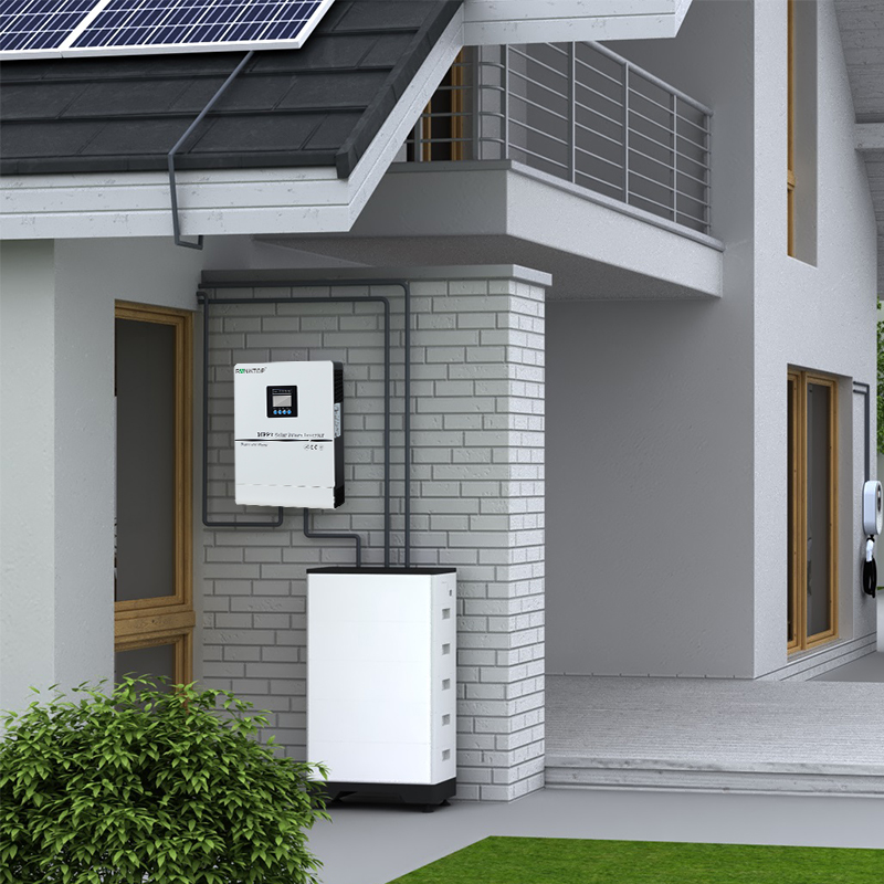 What is the efficiency of a solar inverter ?