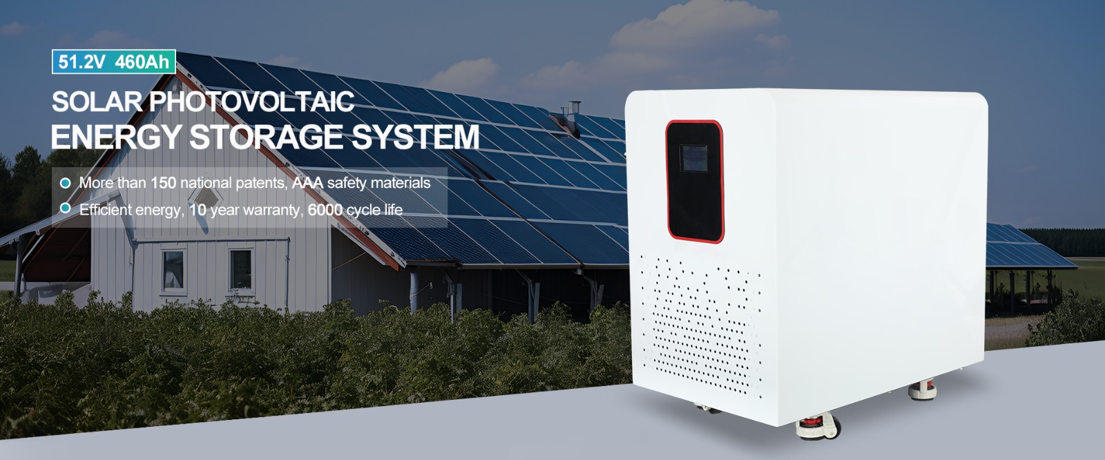 lithium-ion solar battery for home use