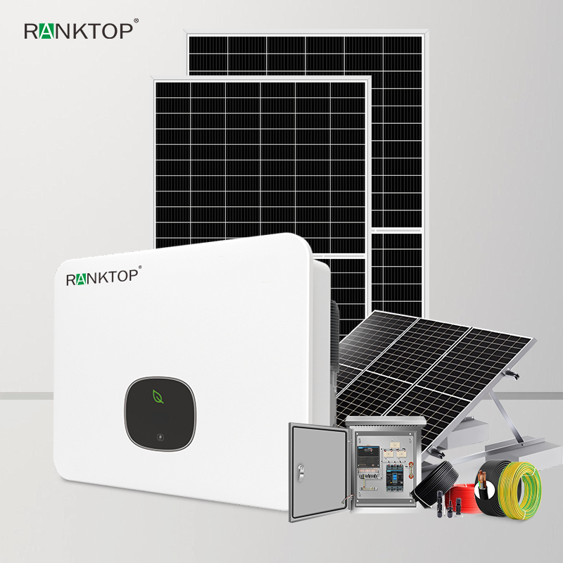 50kw Home Solar Storage System Module Kit Set PV Power Solar Energy on Grid Solar Generator System
