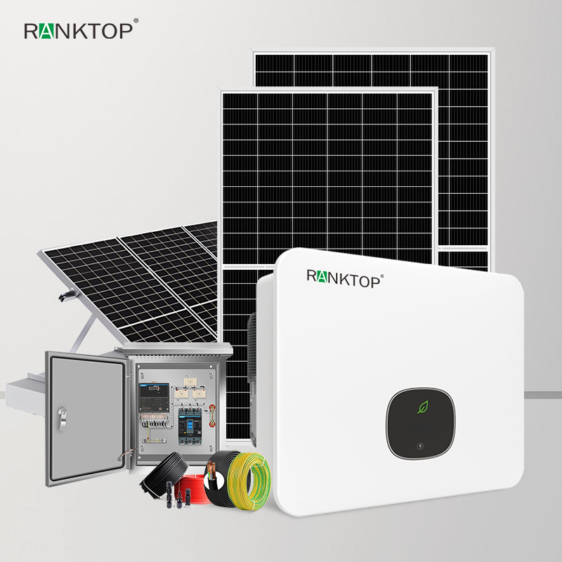 50kw Home Solar Storage System Module Kit Set PV Power Solar Energy on Grid Solar Generator System
