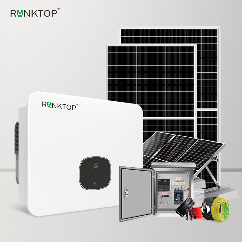 50kw Home Solar Storage System Module Kit Set PV Power Solar Energy on Grid Solar Generator System