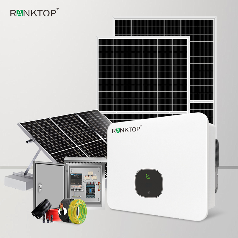 50kw Home Solar Storage System Module Kit Set PV Power Solar Energy on Grid Solar Generator System