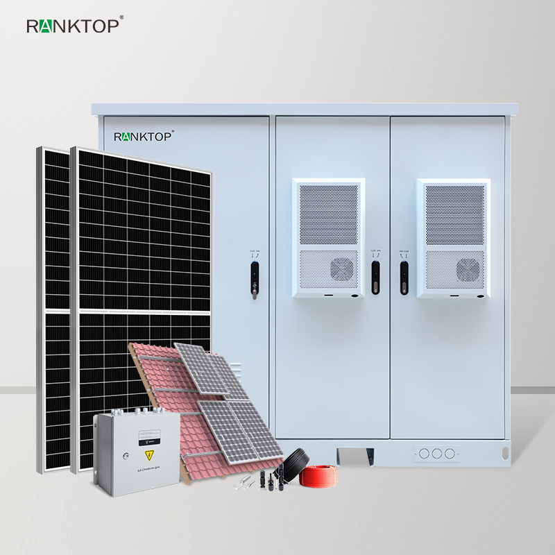 Custom Commercial Industrial LiFePO4 Batteries 52.8KW 145kwh Lithium lon Solar Storage Battery