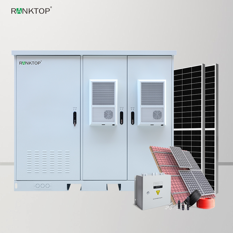 Custom Commercial Industrial LiFePO4 Batteries 52.8KW 145kwh Lithium lon Solar Storage Battery