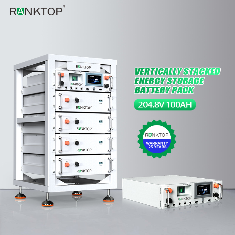 20KW 60KW 77KW for Solar Energy Storage Lithium Stackable Vertical Battery Pack LiFePO4 Batteries