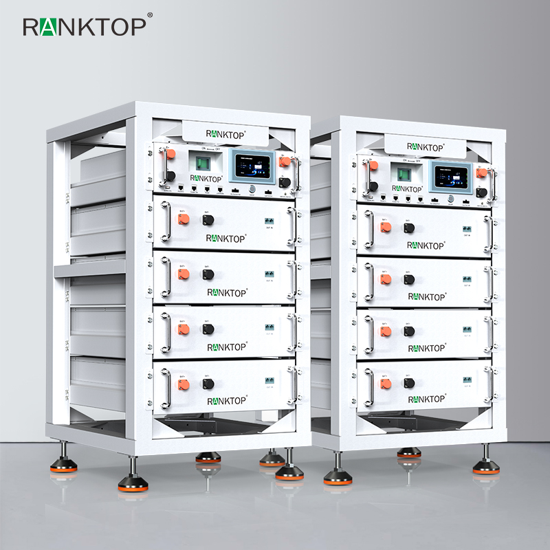 20KW 60KW 77KW for Solar Energy Storage Lithium Stackable Vertical Battery Pack LiFePO4 Batteries