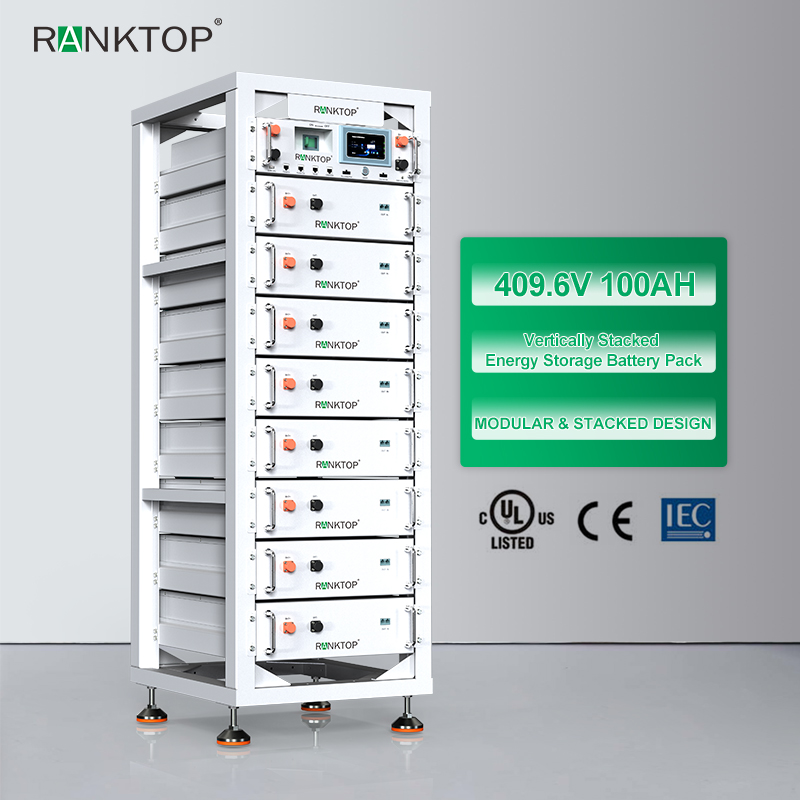 Complete 20kw 40kw 60kw Farm Solar Power Modular PCS Lifepo4 ESS Battery Pack Container Industrial Power System