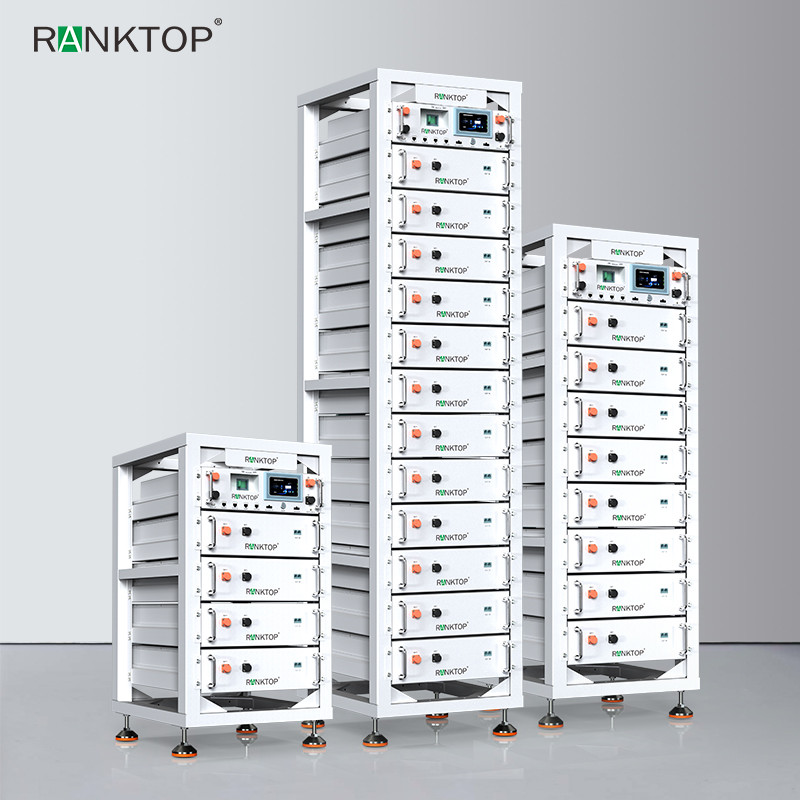 Capacitor Energy Module Rack Mount Battery Lifepo4 Battery Industrial Energy Storage System