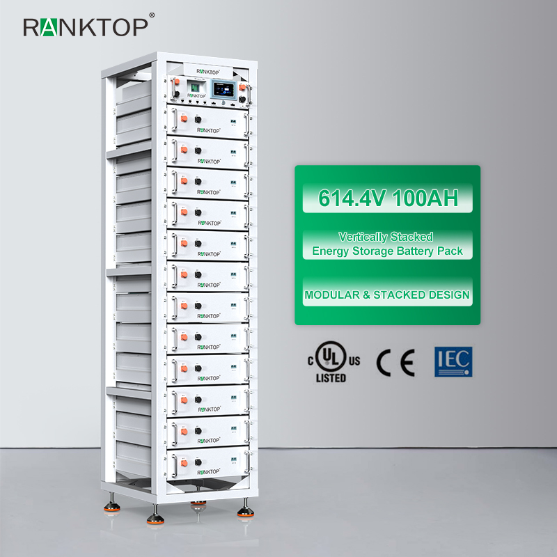 Capacitor Energy Module Rack Mount Battery Lifepo4 Battery Industrial Energy Storage System