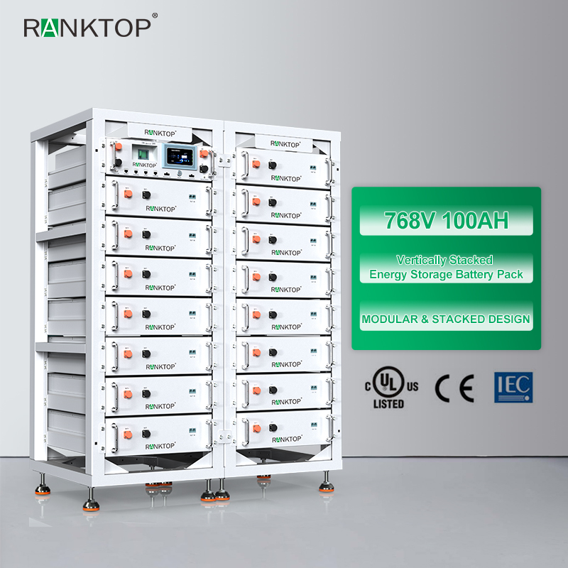 Solar Battery Energy Storage System 77KW Off Grid Industrial Commercial Energy Storage Container Battery