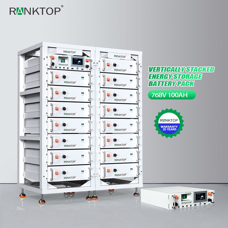 Solar Battery Energy Storage System 77KW Off Grid Industrial Commercial Energy Storage Container Battery