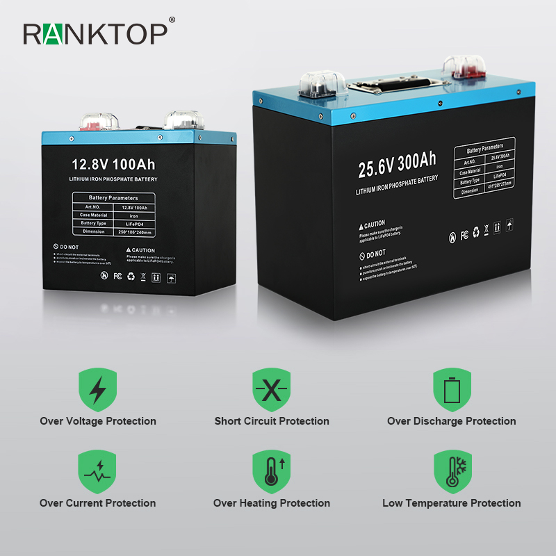 Lifepo4 Batteries Smart Solar Battery Lifepo4 Lithium Batterie Pack With Electric Power Systems