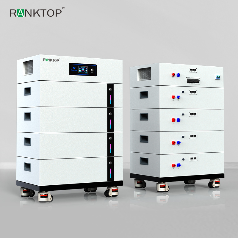High Voltage 10kwh 20kwh 30kwh 40kwh 10kw Solar Flat Layer Stacked Energy Storage Battery System