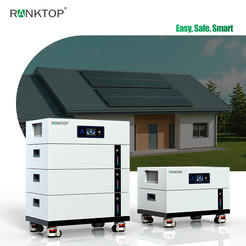 High Voltage 10kwh 20kwh 30kwh 40kwh 10kw Solar Flat Layer Stacked Energy Storage Battery System