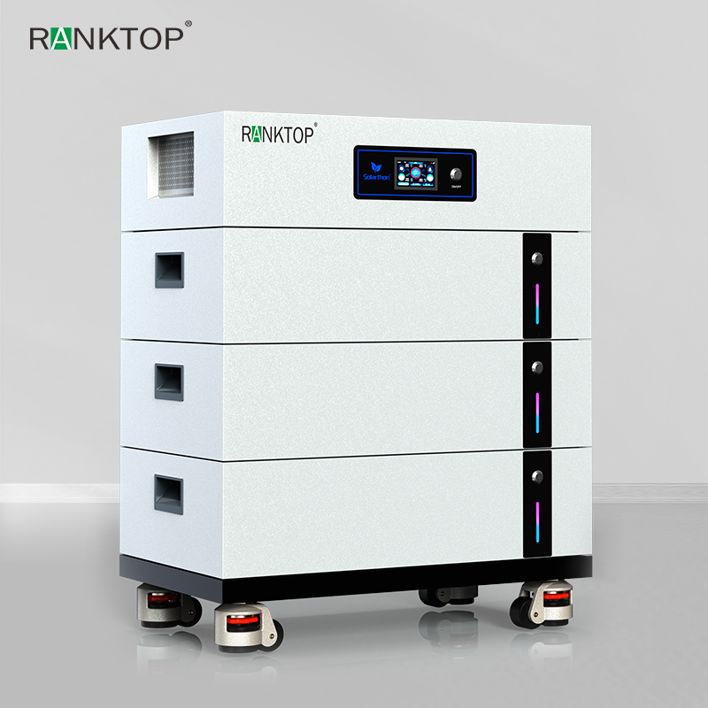 High Voltage 10kwh 20kwh 30kwh 40kwh 10kw Solar Flat Layer Stacked Energy Storage Battery System