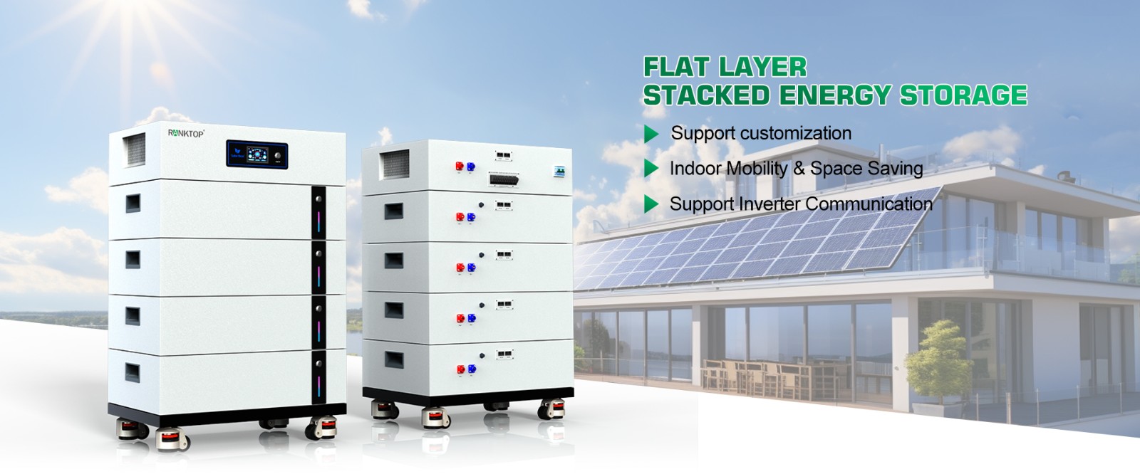 Flat Layer Stacked Energy Storage