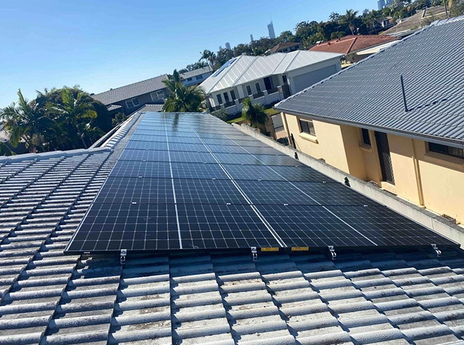 installing solar panels