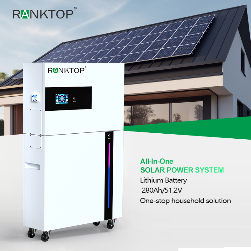 All-In-One Solar Power System 10KW Home & Industrial Energy Storage Batteries for Solar Systems