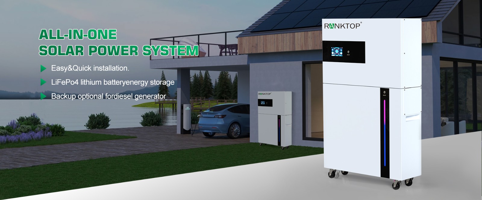 Industrial Solar Panels System