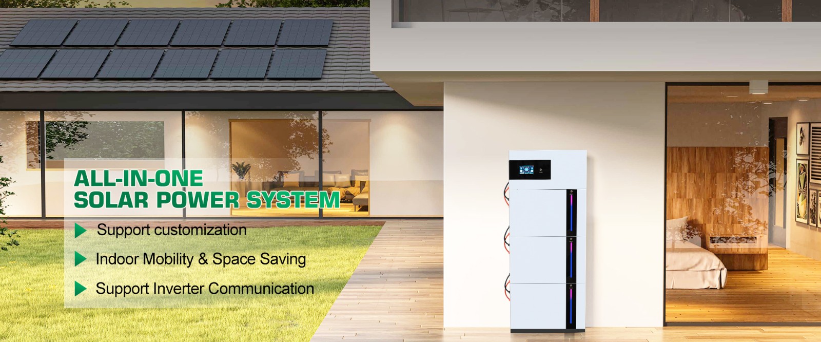 House Battery Solar Battery