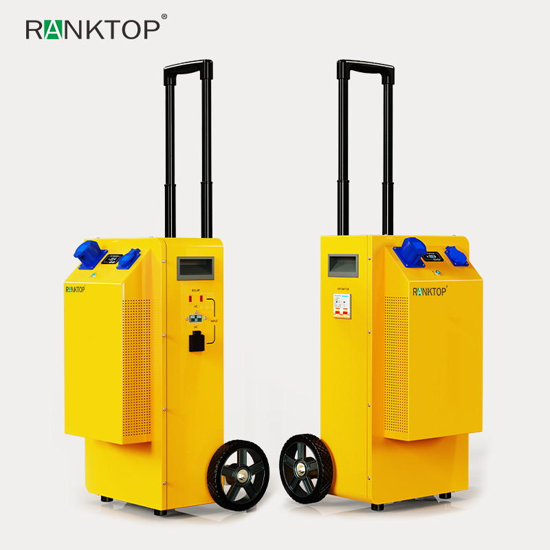High Power Portable Energy Storage Power Supply Rated for Outdoor Industrial Construction Site Engineering