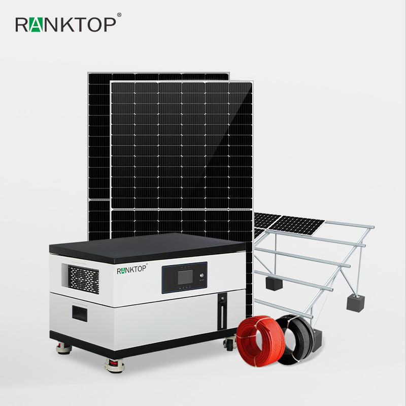 Complete Hybrid Solar Energy Storage System 5KWH Flat Layer Stacked Energy Storage