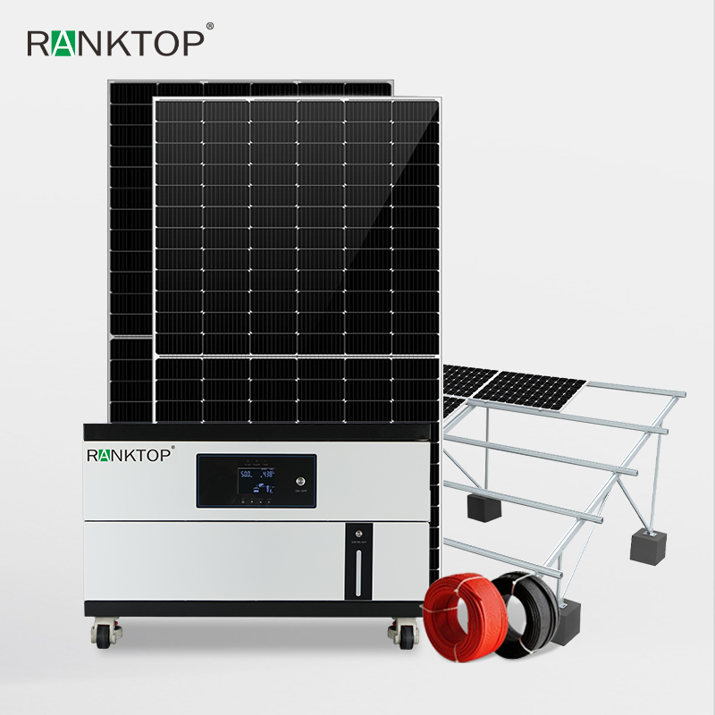 Complete Hybrid Solar Energy Storage System 5KWH Flat Layer Stacked Energy Storage