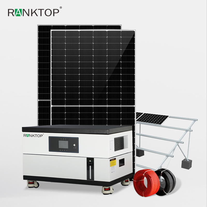 Complete Hybrid Solar Energy Storage System 5KWH Flat Layer Stacked Energy Storage