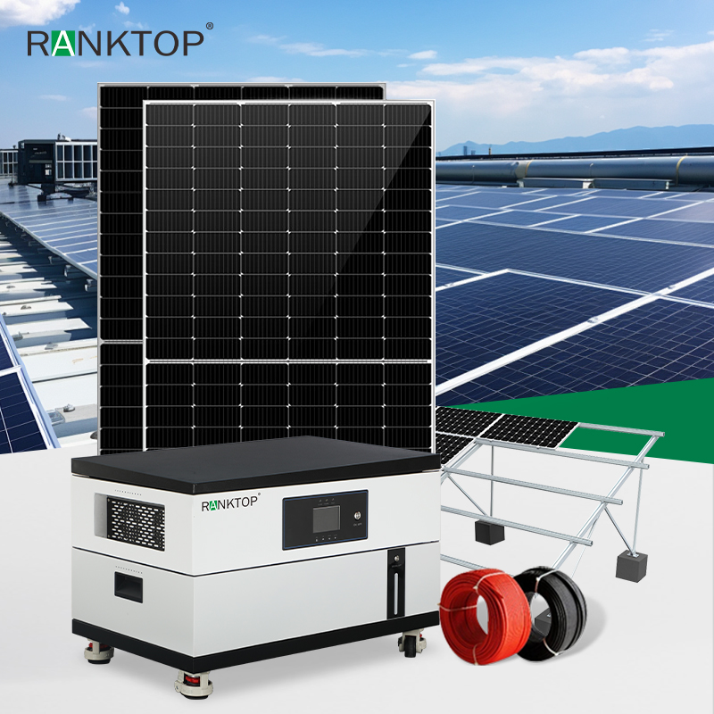 Complete Hybrid Solar Energy Storage System 5KWH Flat Layer Stacked Energy Storage