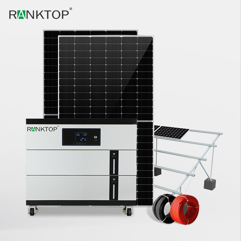 Stackable Modular 10kwh Lifepo4 Lithium lon Batteries Home Solar System 51.2V 200Ah
