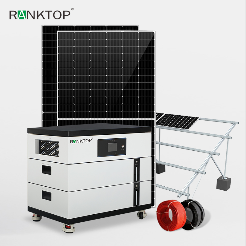 Stackable Modular 10kwh Lifepo4 Lithium lon Batteries Home Solar System 51.2V 200Ah