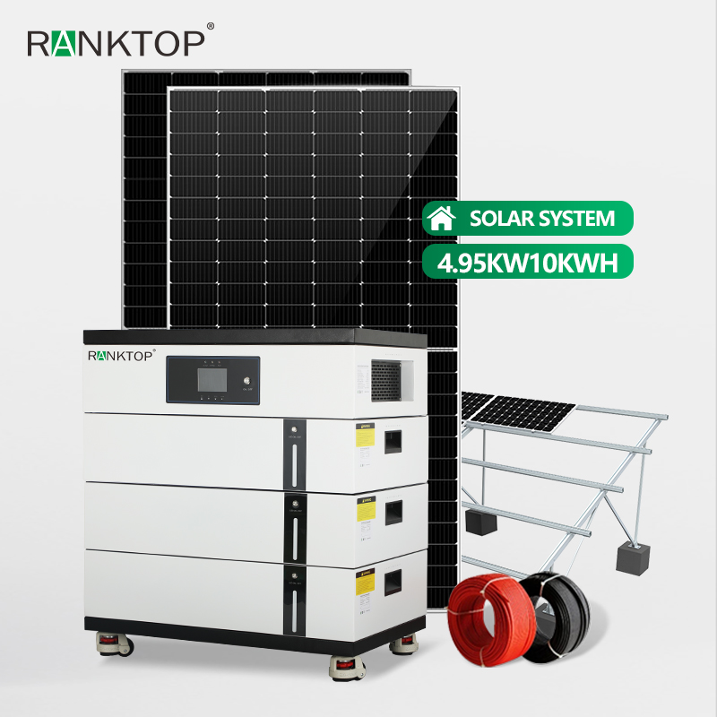 High Voltage Stacked Solar Energy Storage Batteries 15KWH Lifepo4 Residential Energy Storage System