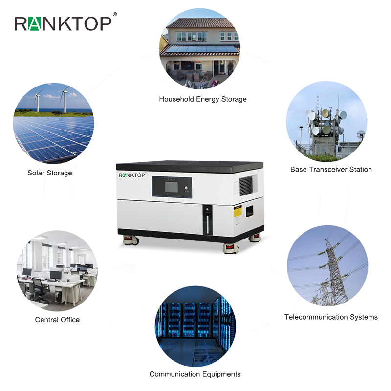 House Solar Battery Bank High Voltage 10KW 10KWH Stackable Solar Lithium Battery