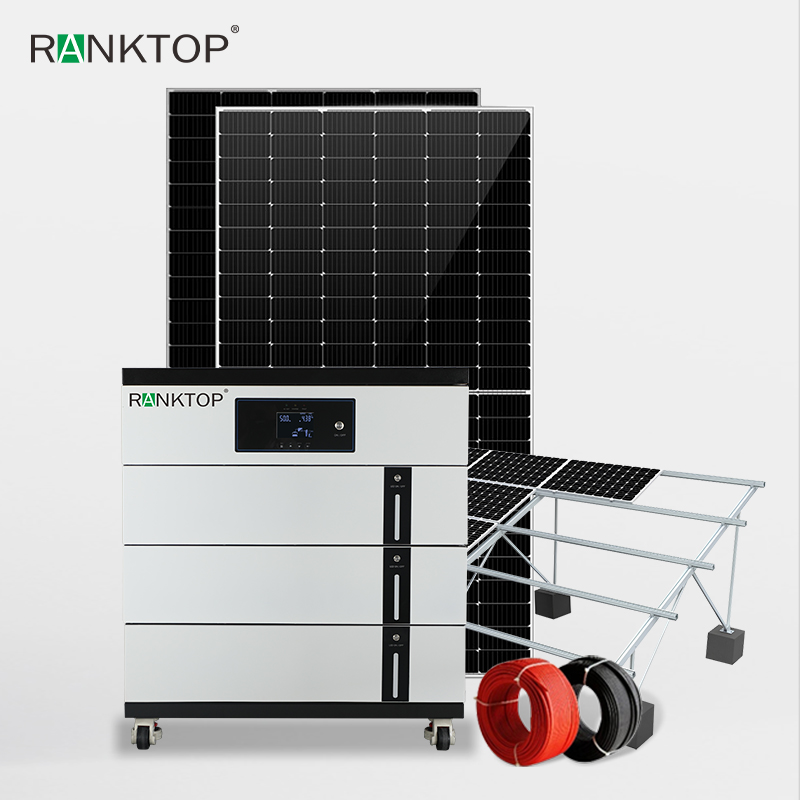Complete Off Grid Solar Power System Flat Layer Stacked Energy Storage System