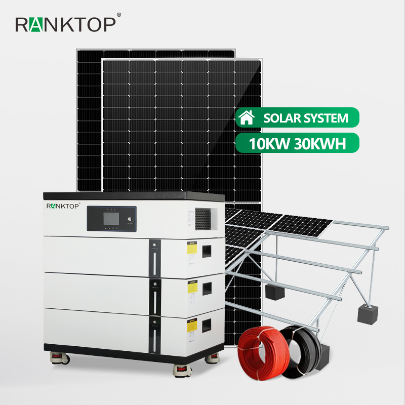 Complete Off Grid Solar Power System Flat Layer Stacked Energy Storage System