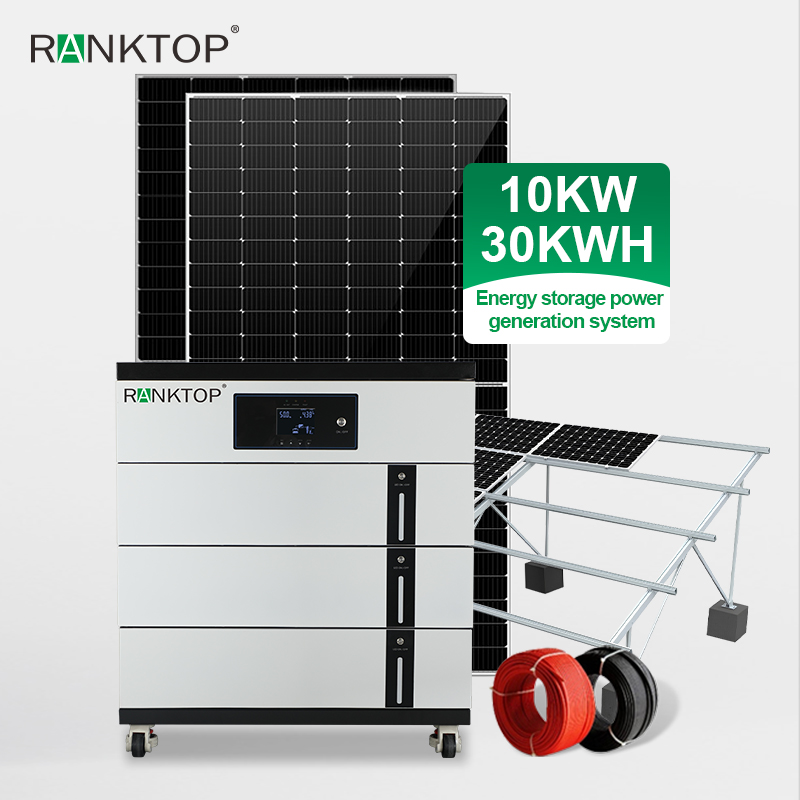Complete Off Grid Solar Power System Flat Layer Stacked Energy Storage System