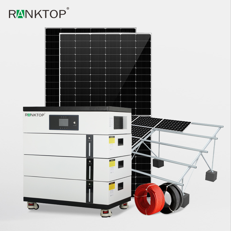 Complete Off Grid Solar Power System Flat Layer Stacked Energy Storage System