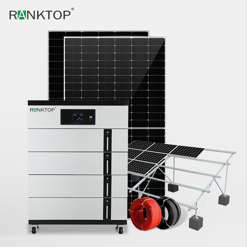Plug Play High Voltage Stackable Home Energy Storage System LiFePO4 10KW 40KWH Solar Lithium Battery Pack