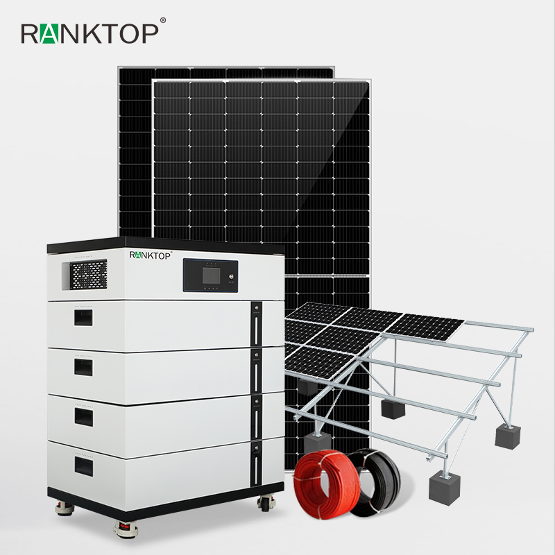 Plug Play High Voltage Stackable Home Energy Storage System LiFePO4 10KW 40KWH Solar Lithium Battery Pack