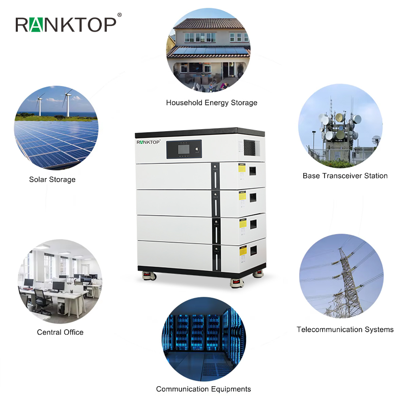 Plug Play High Voltage Stackable Home Energy Storage System LiFePO4 10KW 40KWH Solar Lithium Battery Pack
