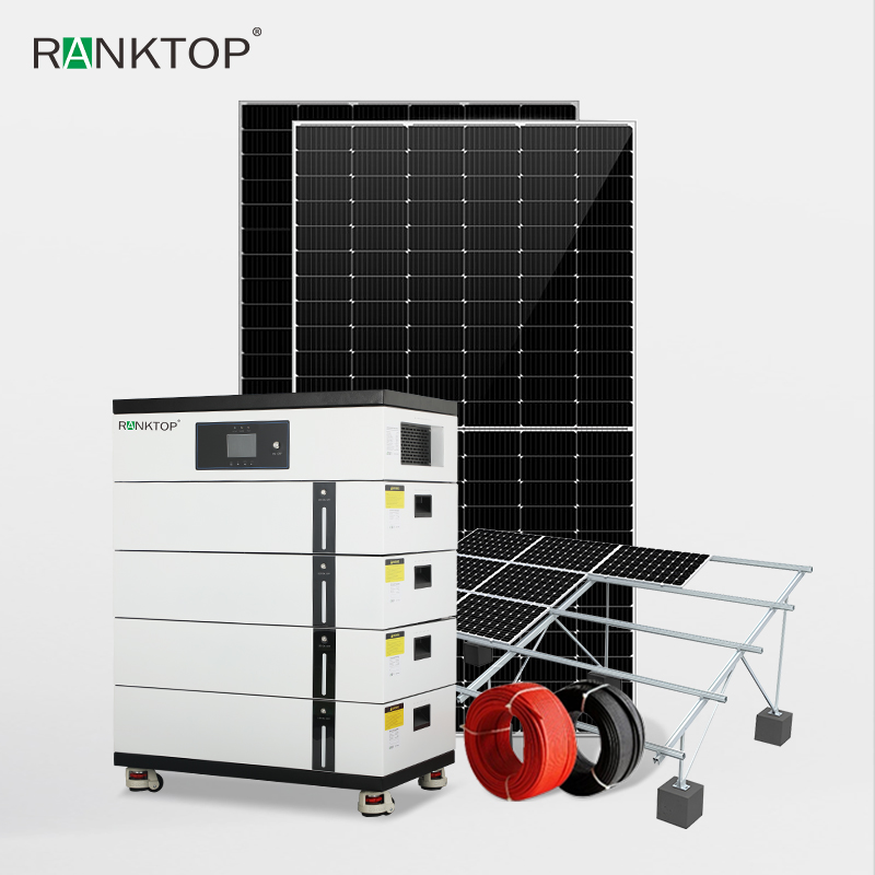 Plug Play High Voltage Stackable Home Energy Storage System LiFePO4 10KW 40KWH Solar Lithium Battery Pack