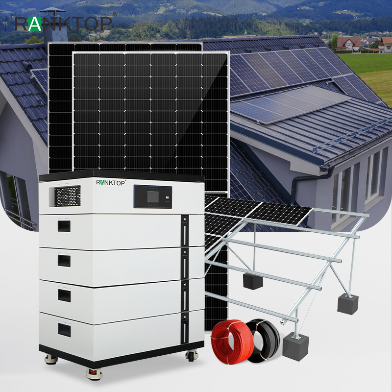 Plug Play High Voltage Stackable Home Energy Storage System LiFePO4 10KW 40KWH Solar Lithium Battery Pack