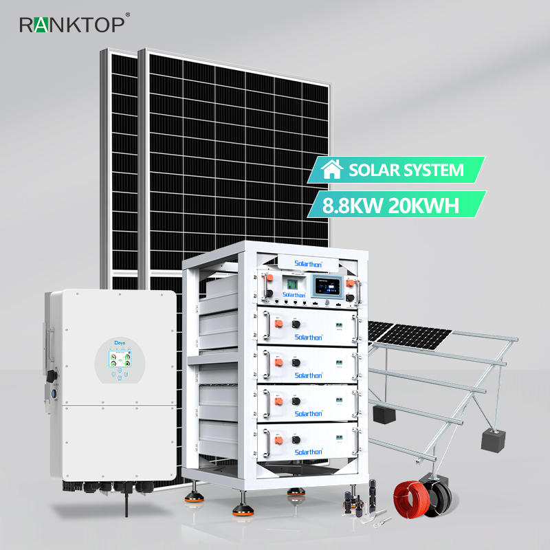 Hybrid Solar System Solar Power Systems Whole Set Solar System Kit Off Grid