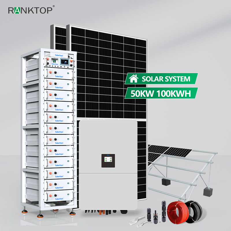 Hybrid Solar System Complete Solar Power System Price Solar Energy System with Solar Inverter