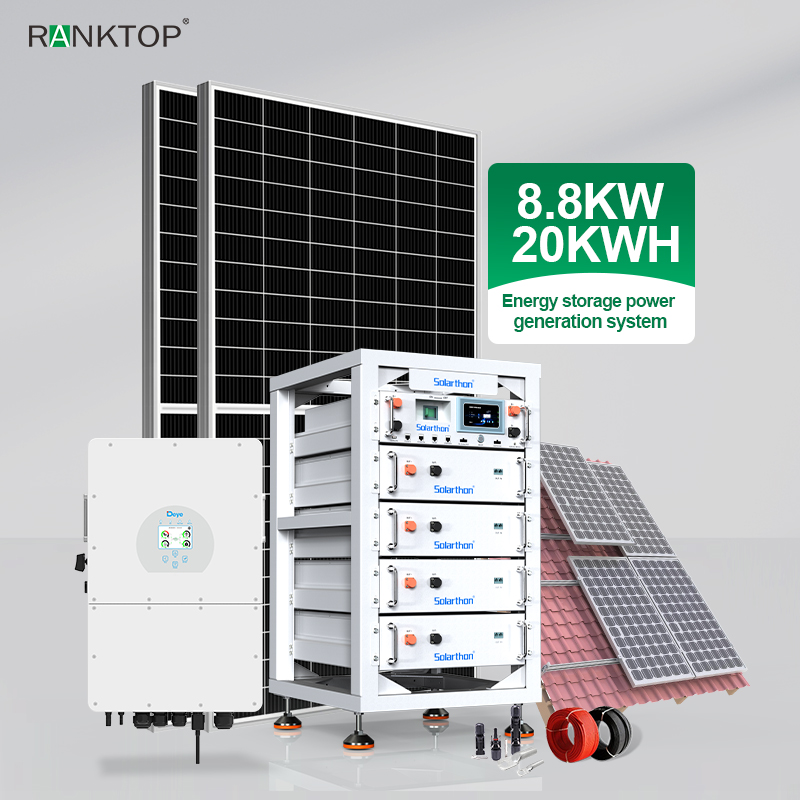 Solar Energy System for Manufacturing Plants & Large Facilities Off/On Grid Solar System