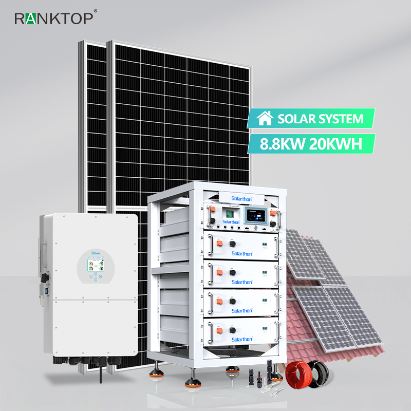 Solar Energy System for Manufacturing Plants & Large Facilities Off/On Grid Solar System