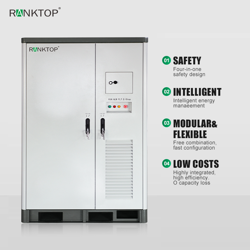 Big Power Inverter 50KW 107KWH Hybrid Inverter for Commercial Solar System