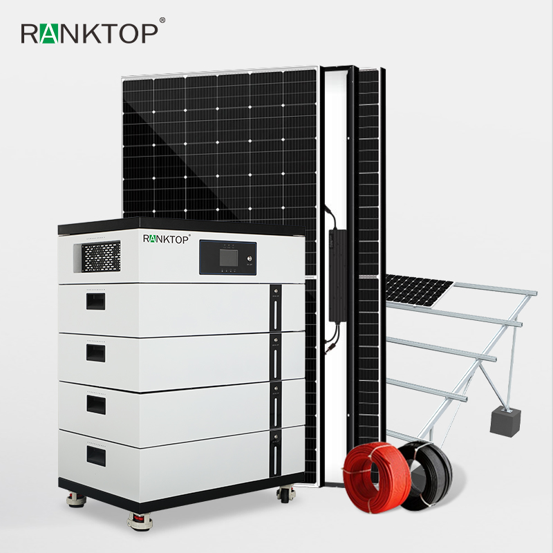 Solar Power System Stackable Lifepo4 Battery Energy Storage Home Use
